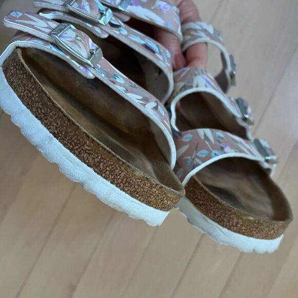 BIRKENSTOCK Florida Fresh Soft Footbed Narrow Width Multicolor Flats 10 - Picture 10 of 15